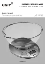 Предварительный просмотр 1 страницы Unit UBS-2155 User Manual