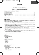 Предварительный просмотр 3 страницы Unit USC-181 Instruction Manual