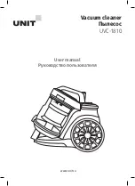 Preview for 1 page of Unit UVC-1810 User Manual