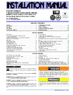 Preview for 1 page of Unitary products group GY8S Series Installation Manual