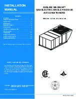 Unitary products group SUNLINE MAGNUM DJ180 Installation Manual preview