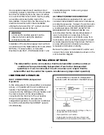 Preview for 5 page of Unitary products group WHOLE HOUSE DEHUMIDIFIER Installation, Operating And Maintenance Manual