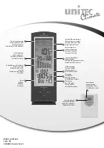 Предварительный просмотр 11 страницы UNITEC Climate W0785 Owner'S Manual