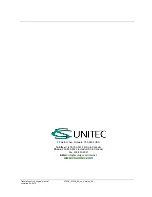 Preview for 36 page of Unitec 5 1026 Operation And Maintenance Manual