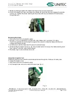 Preview for 11 page of Unitec 5 1115 0010-0020 Operation And Maintenance Manual