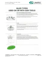 Preview for 17 page of Unitec 5 1115 0010-0020 Operation And Maintenance Manual