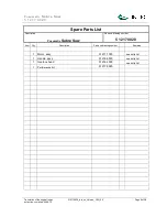 Preview for 2 page of Unitec 5 1217 0020 Repair Manual & Parts List
