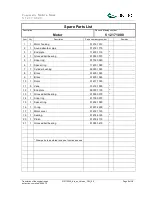 Preview for 4 page of Unitec 5 1217 0020 Repair Manual & Parts List