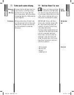 Предварительный просмотр 5 страницы Unitec 75565 Instructions For Use Manual