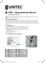 Preview for 6 page of Unitec CO2 Operating Instructions Manual