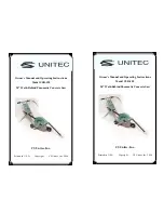 Предварительный просмотр 1 страницы Unitec CSR-150 Owner'S Manual And Operating Instructions