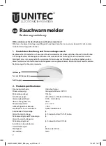 Preview for 2 page of Unitec EIM-222 Operating Instructions Manual