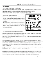 Preview for 19 page of Unitec EP-45F Operation Manual