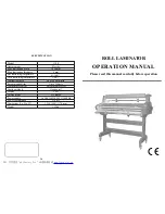 Preview for 1 page of Unitec LW-1100R Operation Manual