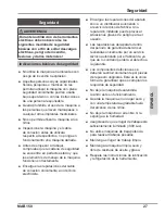 Предварительный просмотр 25 страницы Unitec MAB 150 Operating Instructions Manual