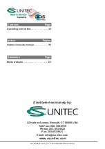 Preview for 2 page of Unitec MAB 525 Operating Instructions Manual