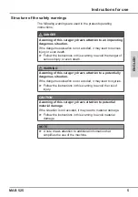 Preview for 5 page of Unitec MAB 525 Operating Instructions Manual