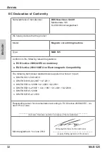 Preview for 32 page of Unitec MAB 525 Operating Instructions Manual