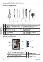 Предварительный просмотр 74 страницы Unitec MAB 525 Operating Instructions Manual