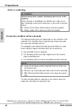 Preview for 16 page of Unitec MAB 825 Operating Instructions Manual