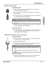 Предварительный просмотр 19 страницы Unitec MAB 825 Operating Instructions Manual