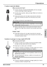 Предварительный просмотр 49 страницы Unitec MAB 825 Operating Instructions Manual