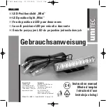 Предварительный просмотр 1 страницы Unitec Mini Instruction Manual