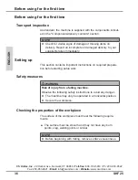 Предварительный просмотр 14 страницы Unitec SKF 025 Operating Instructions Manual