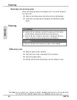 Preview for 20 page of Unitec SKF 025 Operating Instructions Manual