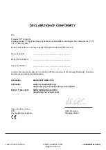 Preview for 2 page of Unitec TVS Standard 1B Operation And Maintenance Manual