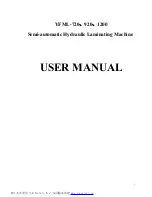 Unitec YFML-720 User Manual preview