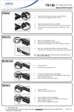 Предварительный просмотр 2 страницы Unitech B160 Quick Start Manual