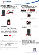 Preview for 2 page of Unitech EA630 Plus Quick Start Manual