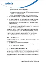 Preview for 4 page of Unitech HT1 1D Batch User Manual