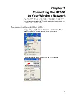 Preview for 22 page of Unitech HT660 Wireless edition Installation And User Manual