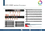 Preview for 4 page of Unitech LED-550D Series Quick Start Manual