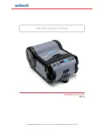 Unitech MP350 Product Reference Manual preview