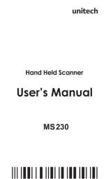 Unitech MS 230 User Manual preview