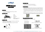 Unitech MS339 Quick Manual preview