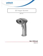 Unitech MS842 User Manual preview