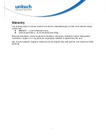 Preview for 7 page of Unitech MS842P User Manual