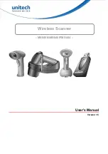 Unitech MS84XG User Manual preview