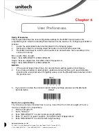 Предварительный просмотр 19 страницы Unitech MS910 User Manual