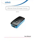 Unitech MS920 User Manual preview