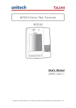 Unitech MT650 User Manual preview