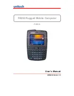 Unitech PA550 User Manual preview