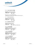 Preview for 5 page of Unitech PA700 Series Programming Manual