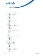 Preview for 18 page of Unitech PA700 Series Programming Manual