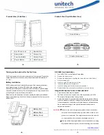 Preview for 2 page of Unitech PA730 Quick Start Manual