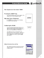 Preview for 11 page of Unitech PA966 Product Reference Manual